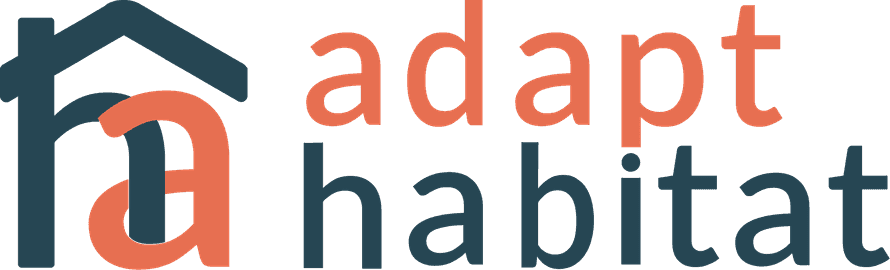 Le nouveau logo de l'entreprise Adapt
Habitat